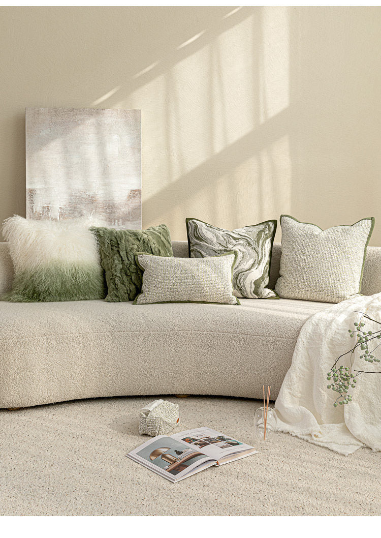 Luxury Haptic Cushions for Holiday house Space 5 in 1 set （Cover only）