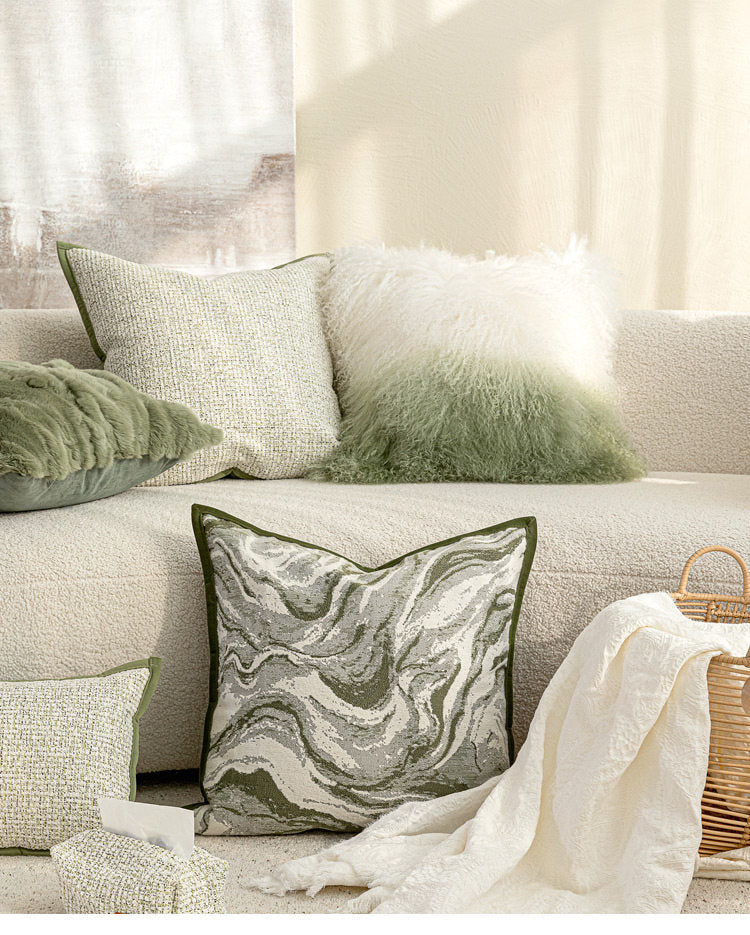 Luxury Haptic Cushions for Holiday house Space 5 in 1 set （Cover only）
