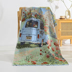 Tiamero 5 Pieces Colorful Cotton Bath Towel Package